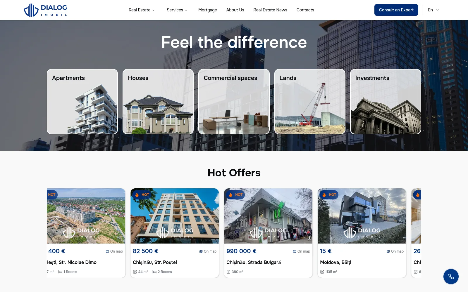 Dialog Imobil — Listings platform