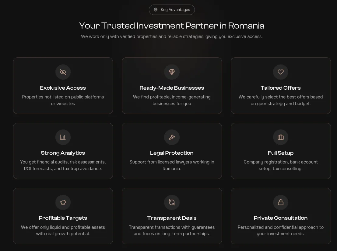 DialogInvest — Key advantages
