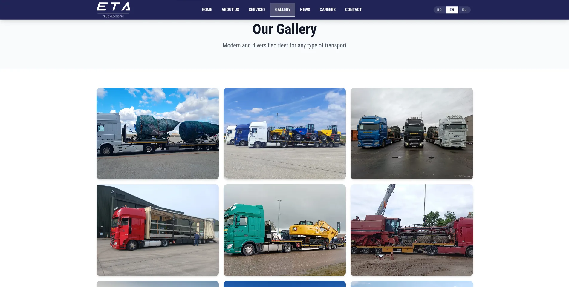 ETA Truck — Fleet gallery